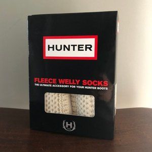 Hunter Boot Fleece Socks - Size M